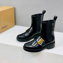 Load image into Gallery viewer, Monogram Motif Leather Chelsea Boots
