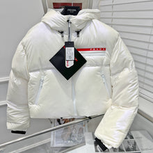 Load image into Gallery viewer, Cropped Technical Nylon Down Jacket
